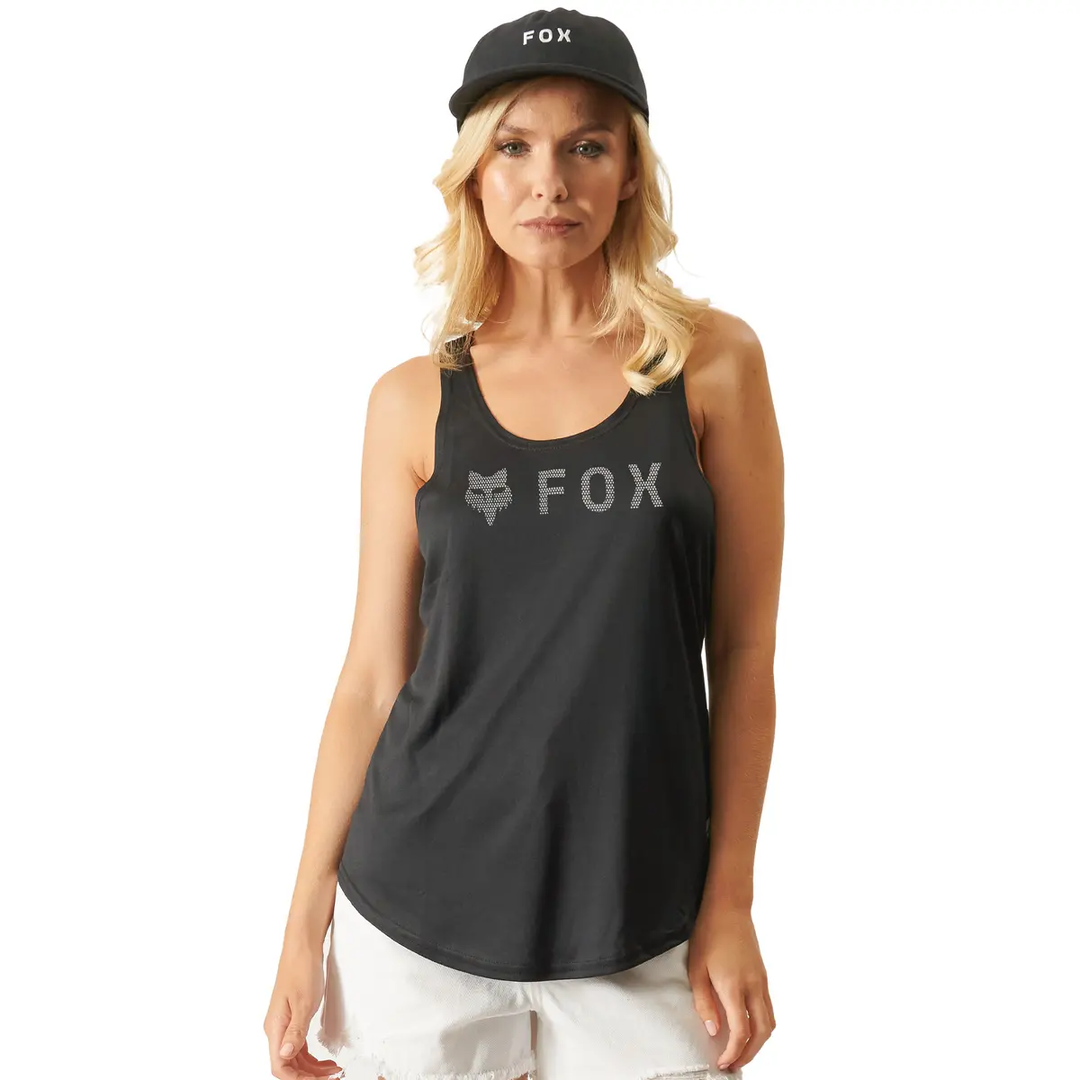 Fox Women's Tiny Fox Tank Top (Black) 1