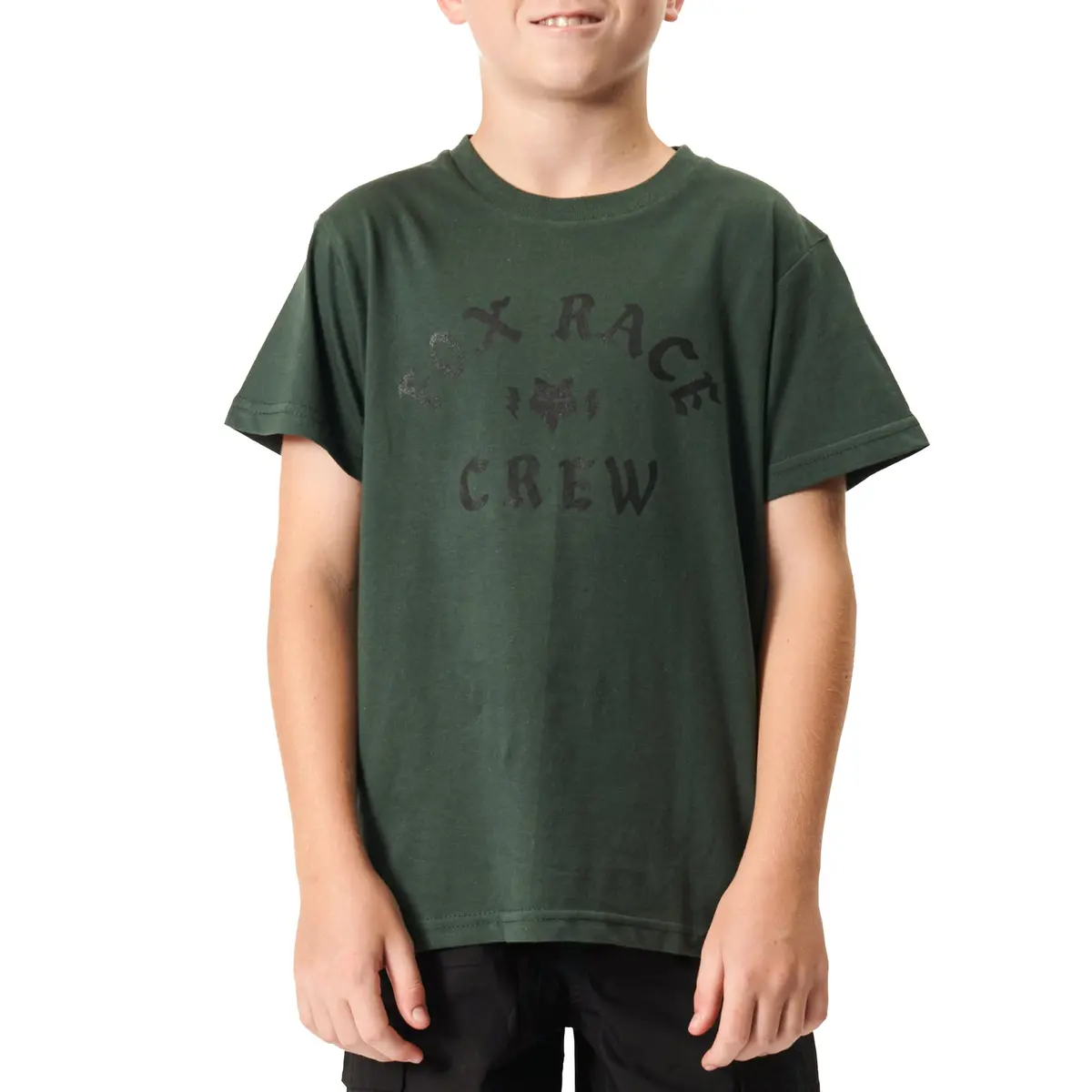 Fox Race Boys Ss Tee (Hunter Green) 1