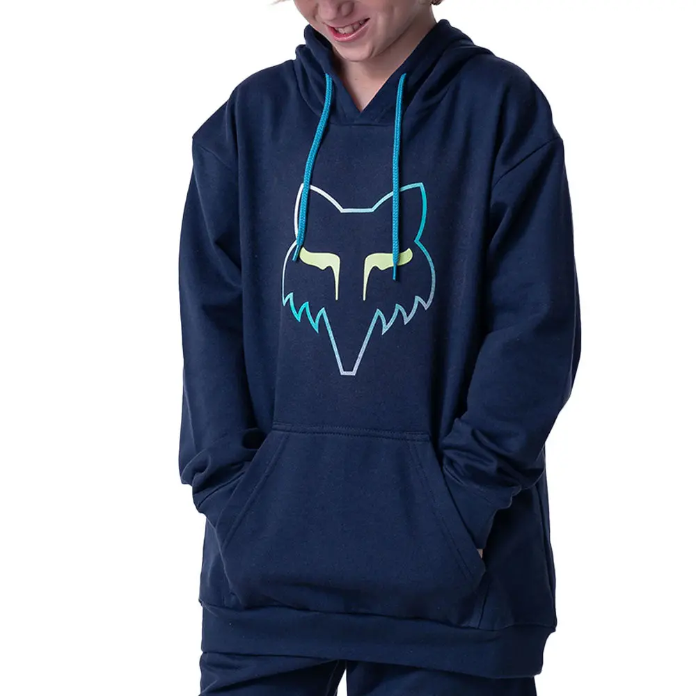 Fox Detonate Boys Fleece Pullover (Navy) 1