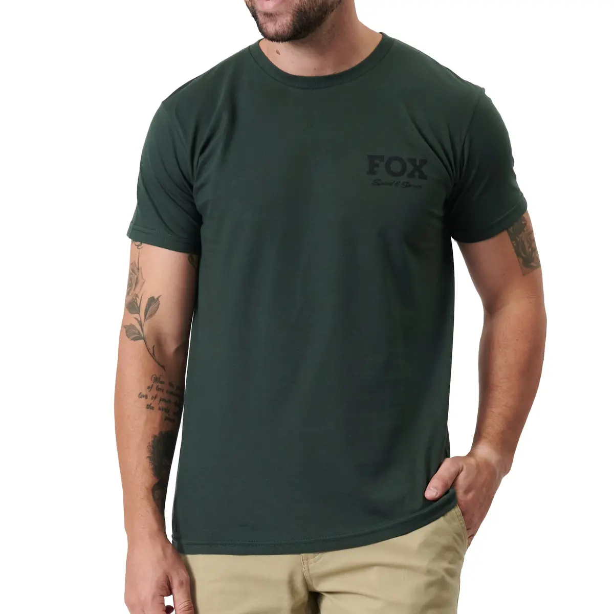 Fox Speed And Service Ss Tee (Hunter Green) 1