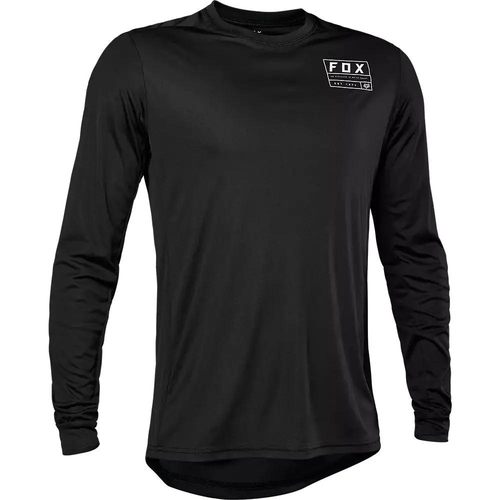 Fox Ranger Swath Ls Mtb Jersey (Black) 1