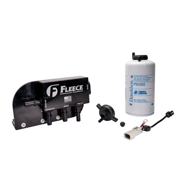 Fleece | 2017-2024 Ford 6.7L Power Stroke Under Bed Fuel Filter Assembly 1