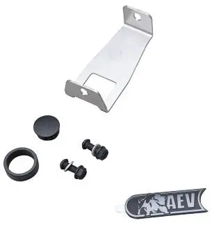 Aev Conversions | 2019+ Dodge Ram 2500 / 3500 Front Camera Relocation Kit 1