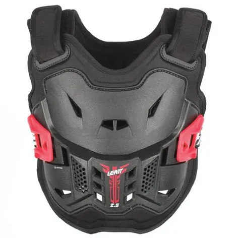 Leatt Kids Chest Protector 2.5 (Black/Red) 1