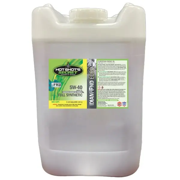 Hot Shot's Secret | Gray Diamond Euro 5W-40 Full Synthetic Motor Oil - 5 Gallon 1