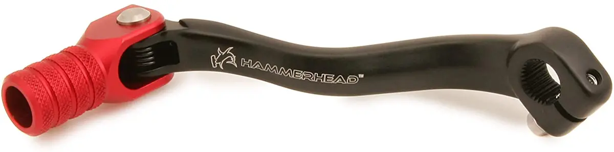 Hammerhead 11-0106-02-10 Forged Alloy Shift Lever Foot Shifter Red Honda Crf250x Crf250r 1