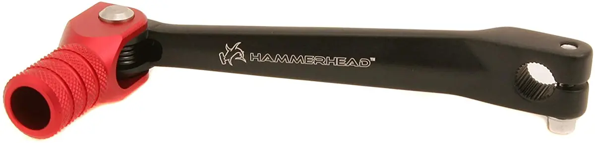 Moose By Hammerhead Premium Forged Shift Lever – Red  Fits Honda Crf80f / Crf100f / Xr80 / Xr100 (1981–2013)  Made In Usa 1