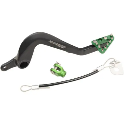 Moose Racing By Hammerhead Brake Pedal – Kawasaki Kx65 / Kx85 / Kx100 / Kx112 2001‑2025  Forged 6061 Aluminum, Adjustable Cnc Tip 1