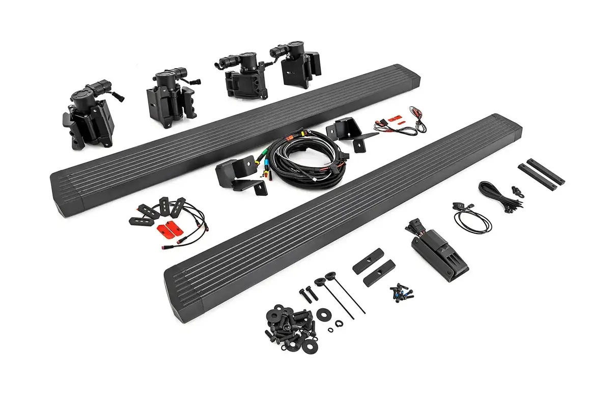 Rough Country | 2018-2024 Jeep Wrangler Jl 2 Door 4Wd Power Running Boards 1