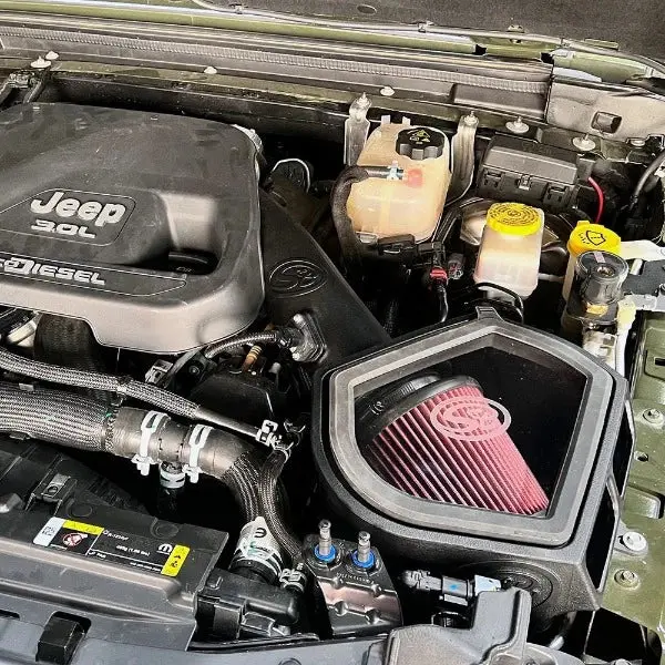 S&B | 2020-2023 Jeep Wrangler / Gladiator Jt 3.0L Ecodiesel Cold Air Intake Dry 2