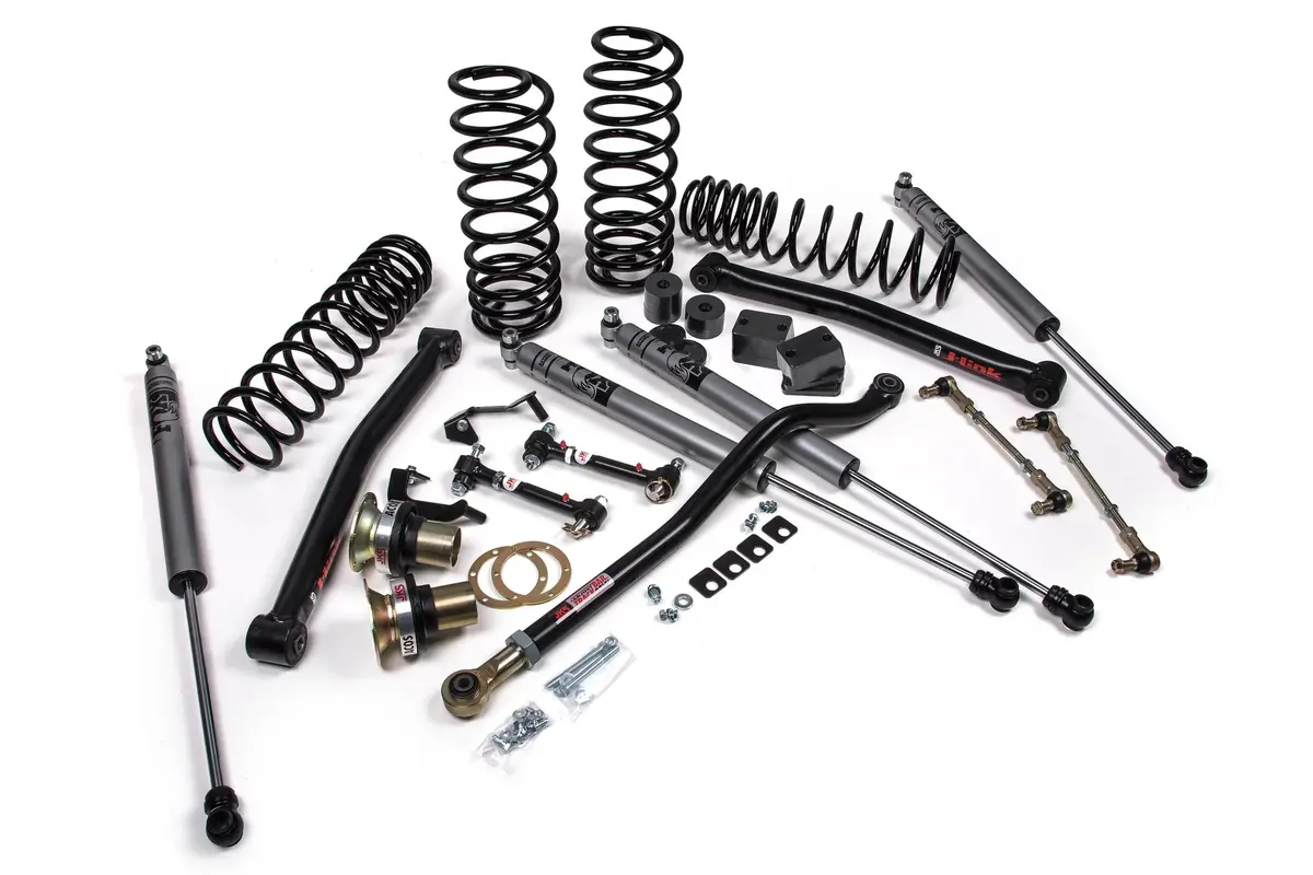 Fox | Jks 2018-2023 Jeep Wrangler Jl J-Lander 3.5 Inch 4 Door With Fox 2.5 Performance Elite Shocks With Hd Rate Coils 1