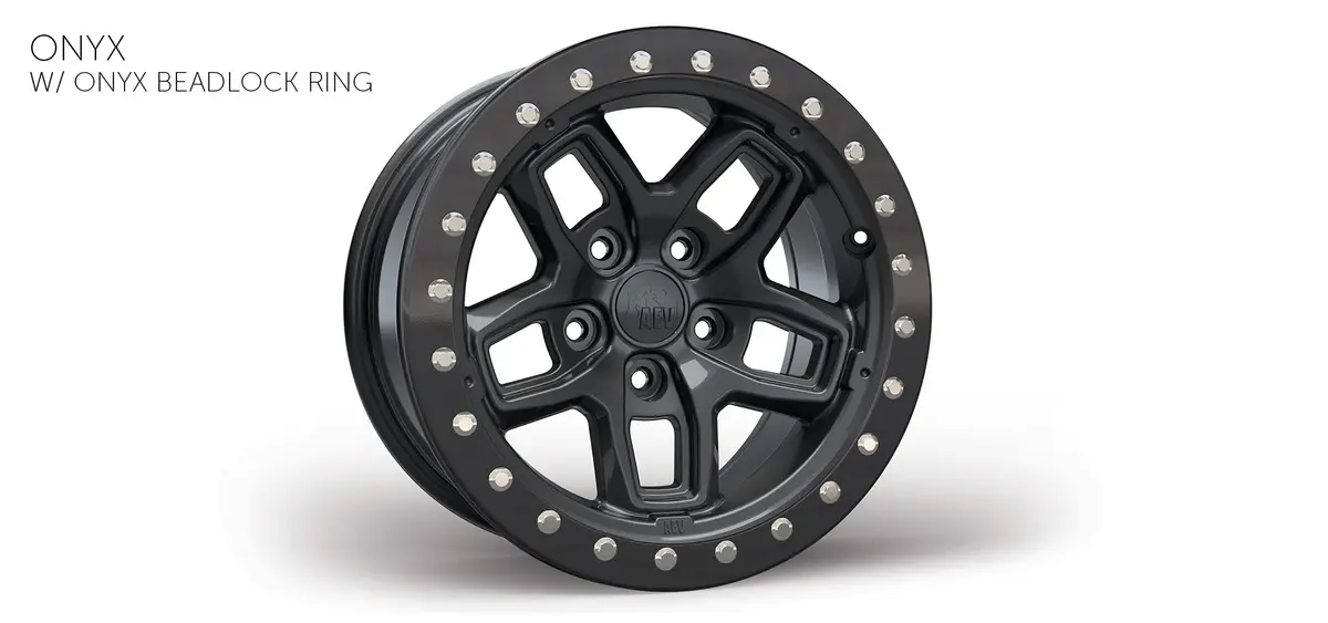 Aev Conversions | Jeep Wrangler Jl / Gladiator Jt Borah Dualsport Wheel - Satin Black 1