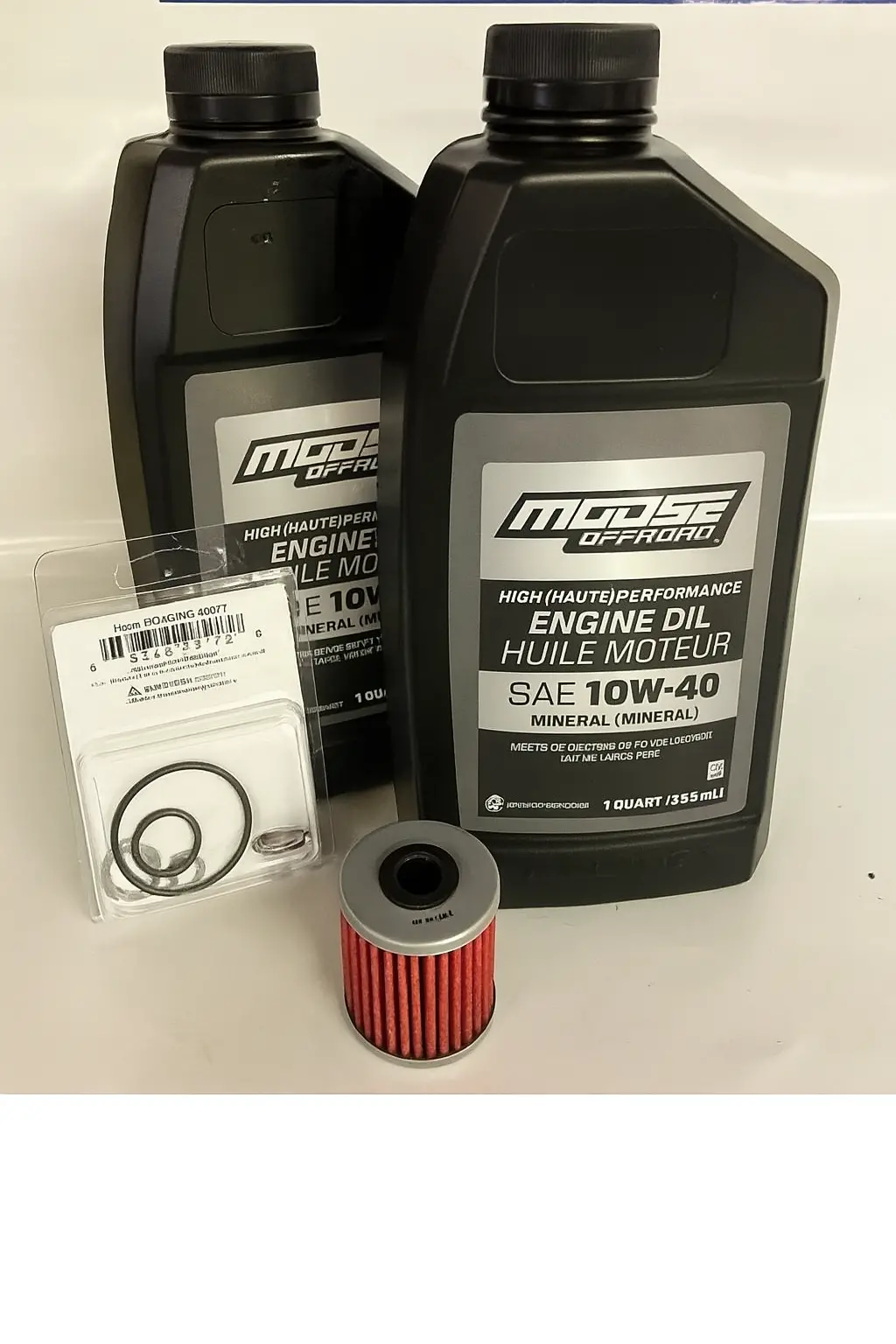 Kawasaki Kx250f 04-Up Oil Change Filter Kit With Gaskets Service Maintenance 1