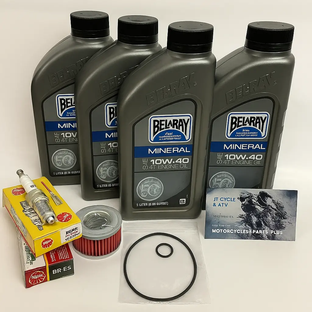 Kawasaki Kz1000 81-05 Oil Change Ngk Tune Up Kit Oil Made In Usa Service Maintenance 1