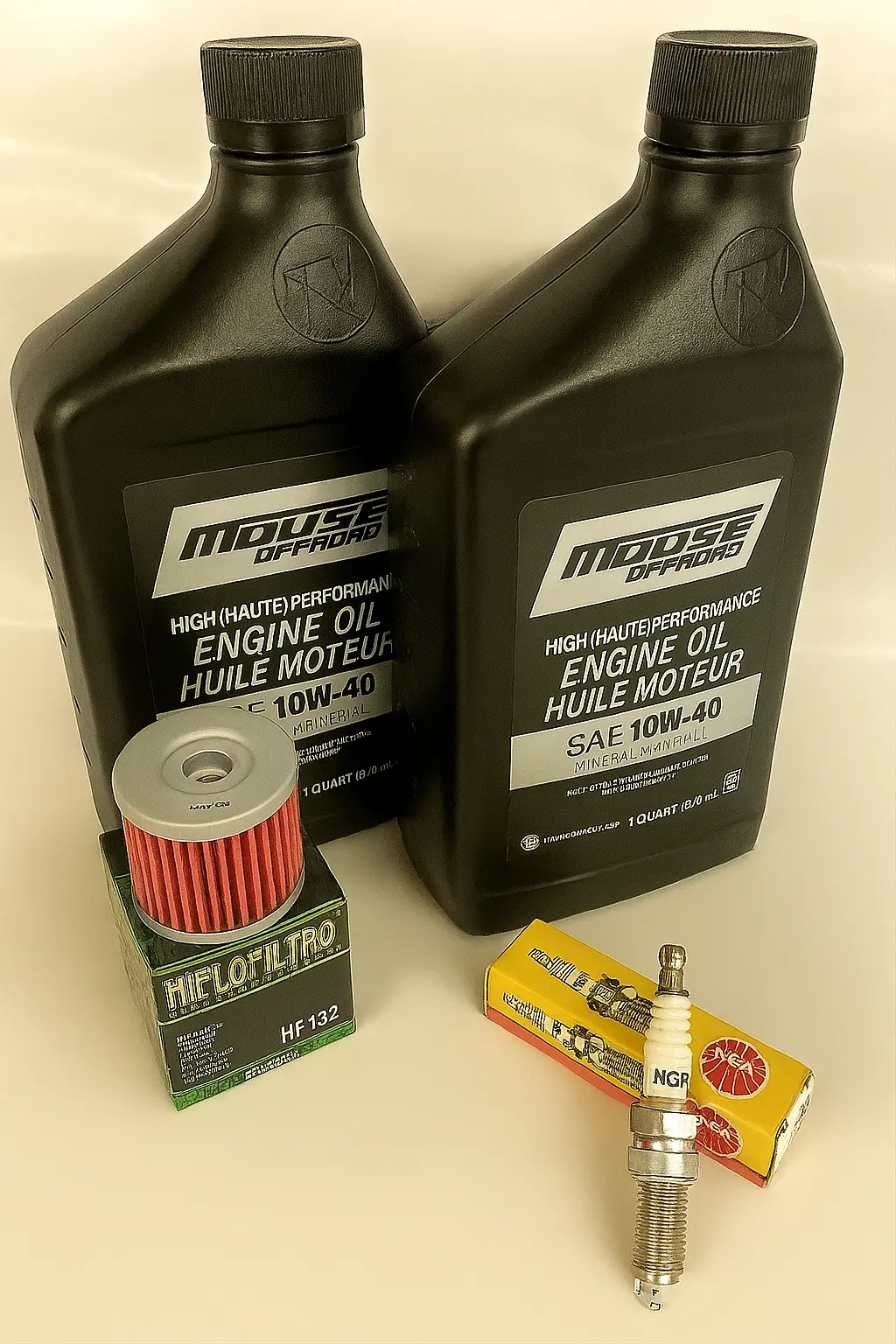 Suzuki Lt230s Quad Sport Lt230 Quad Runner Oil Change Tune Up Kit Ngk Service Maintenance 1