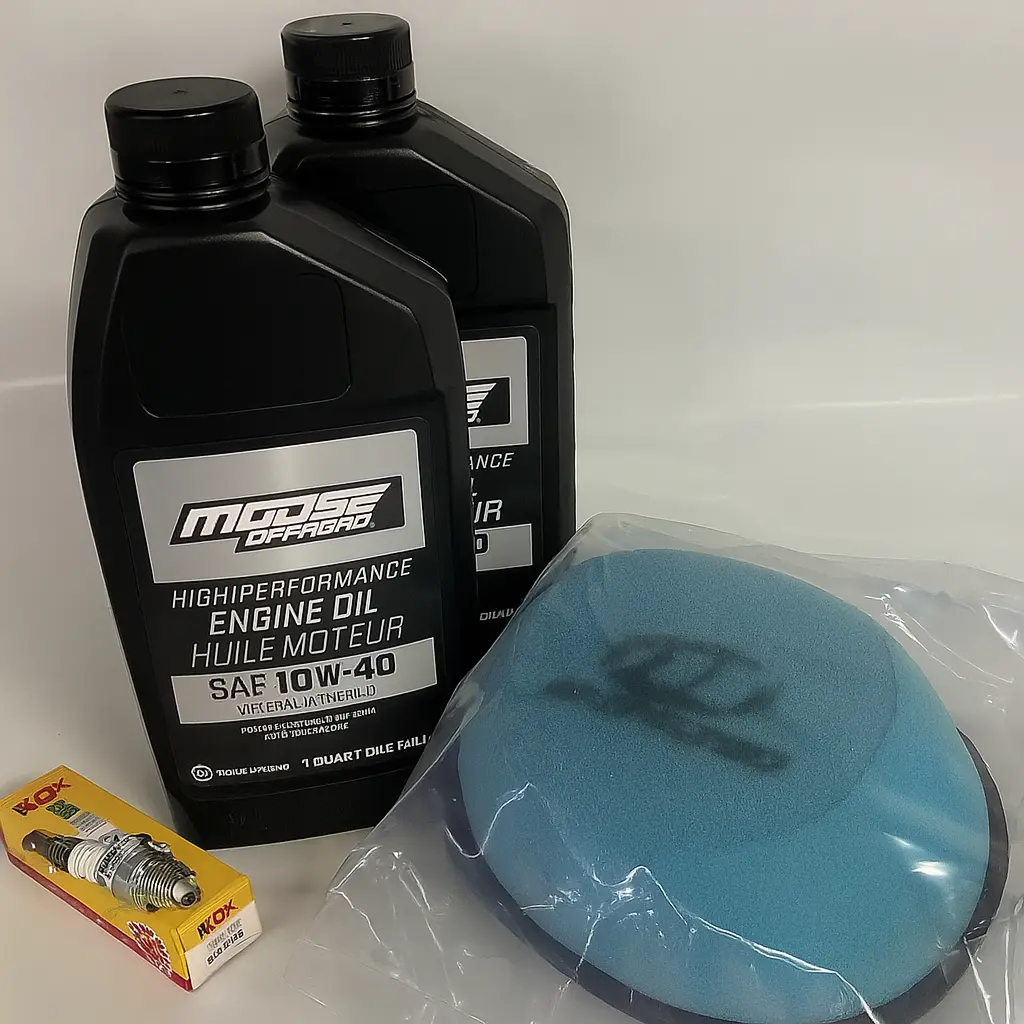 Yamaha Yfm125 Breeze Grizzly Oil Change Filter Ngk Tune Up Service Kit 1