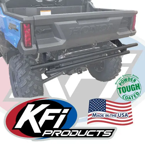 Kfi 101595 Rear Bumper – Honda Pioneer 1000‑3 / 1000‑6 (2016–2025) – Black Textured – Made In Usa 1