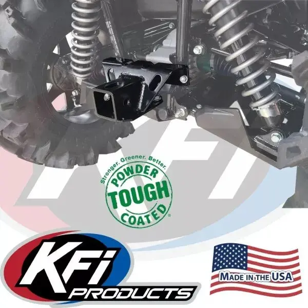 Kfi Rear 2" Hitch Receiver For Kawasaki Brute Force 650 / 750 (Kvf650 2006–2014, Kvf750 2005–2026) – Made In Usa 1