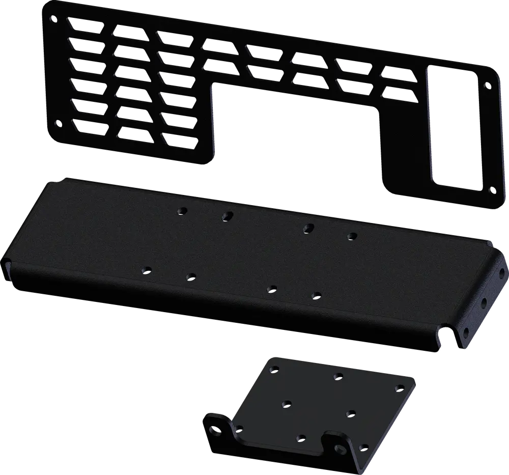 Kfi 100563K (M7) Winch Mount For Polaris Ranger Full‑Size 2X4 / 4X4 / 6X6 (2001–2009) 1