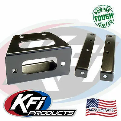 Kfi #100660 Polaris Rzr 570/800 Winch Mount 1