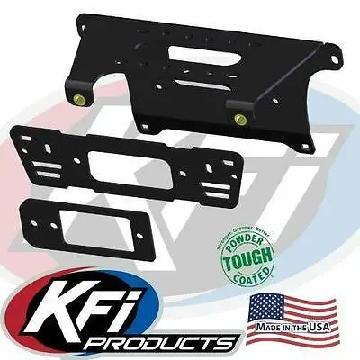 Kfi #101345 Polaris Ranger And Gravely Winch Mount 1