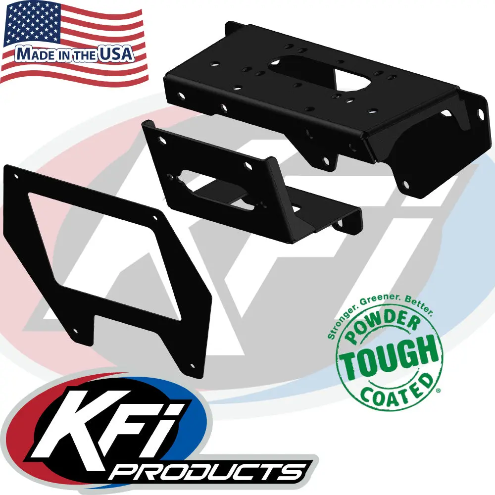 Kfi #101790 Polaris Rzr Pro Xp Winch Mount 1