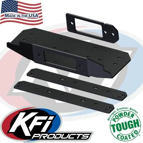 Kfi Upper Winch Relocation Mount #102020 For Can‑Am Defender (2020–2026) – Fits Oem Bumper 715005754 1