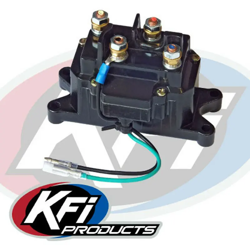 Kfi Winch Contactor Replacement For Asp‑35 / Amp‑25 & Polaris Hd/Pro Hd Winches 1