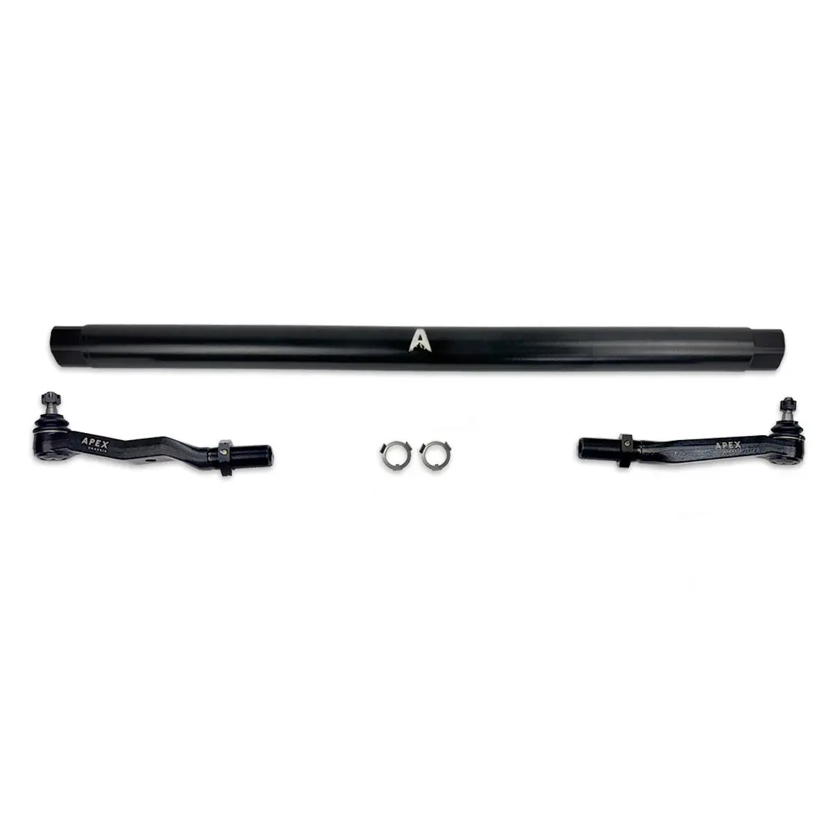 Apex Chassis | 2009-2012 Dodge Ram 2500 / 3500 4Wd Pro Lock Tie Rod Kit Black Aluminum 1
