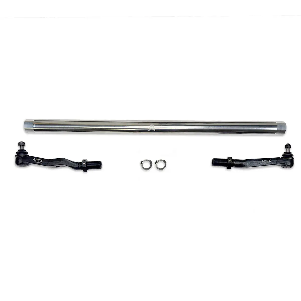 Apex Chassis | 2009-2012 Dodge Ram 2500 / 3500 4Wd Pro Lock Tie Rod Kit Polished Aluminum 1