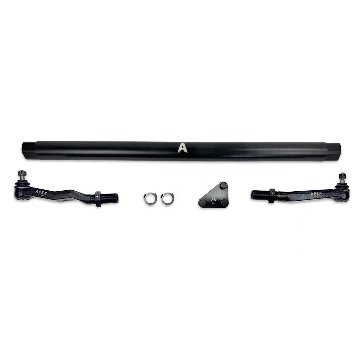 Apex Chassis | 2014-2024 Dodge Ram 2500 / 3500 4Wd Pro Lock Tie Rod Kit Black Aluminum 1