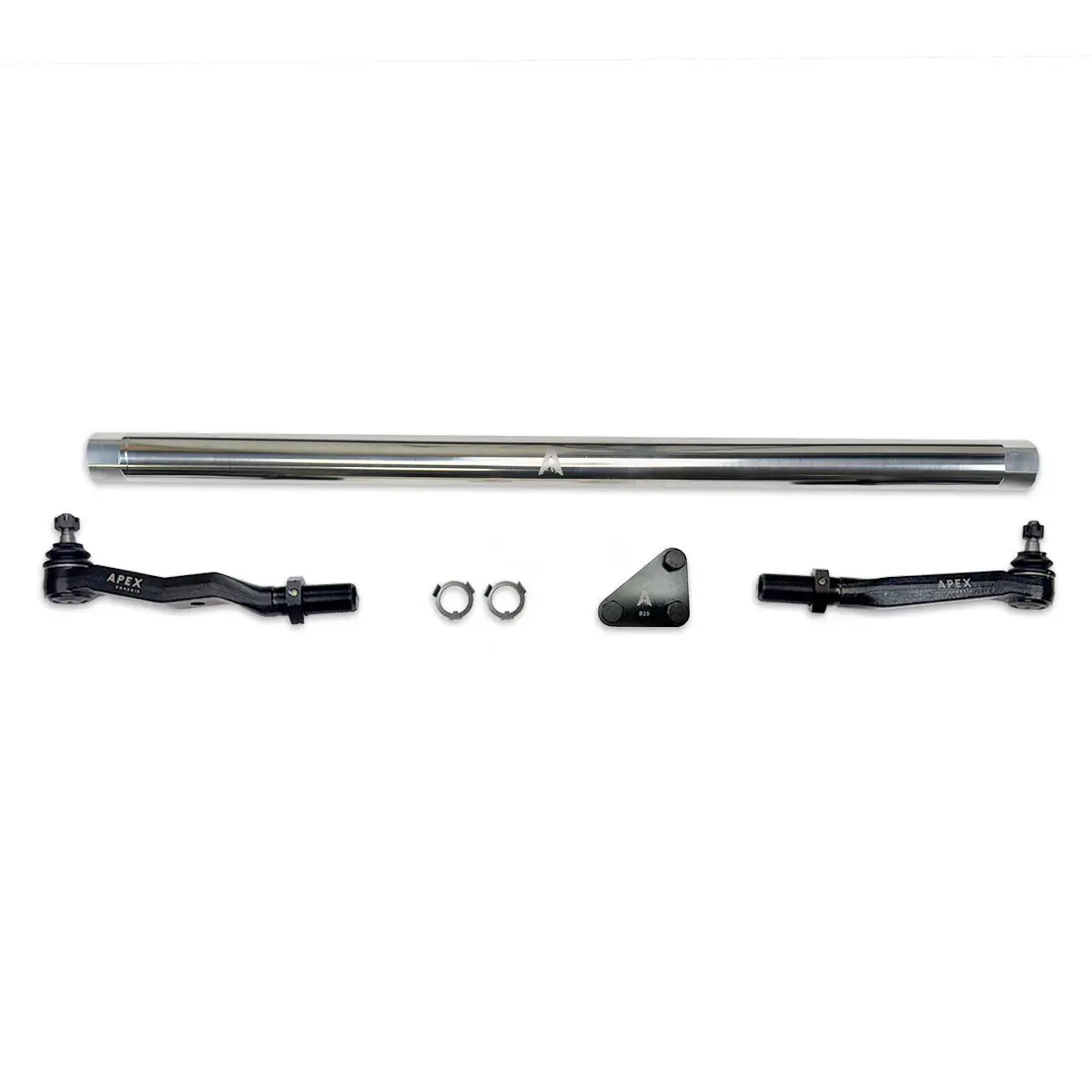 Apex Chassis | 2014-2024 Dodge Ram 2500 / 3500 4Wd Pro Lock Tie Rod Kit Polished Aluminum 1