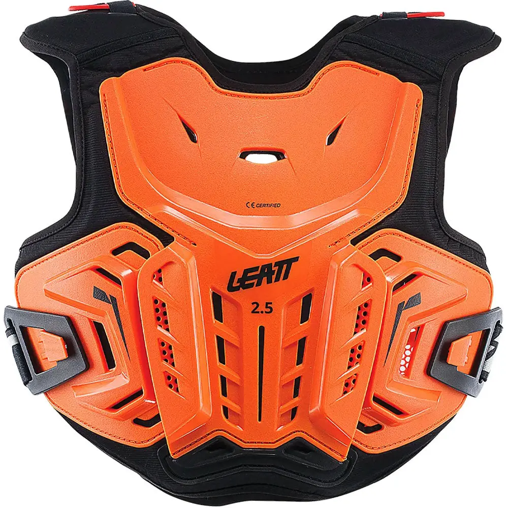Leatt Youth 2.5 Chest Protector (Orange/Black) 1
