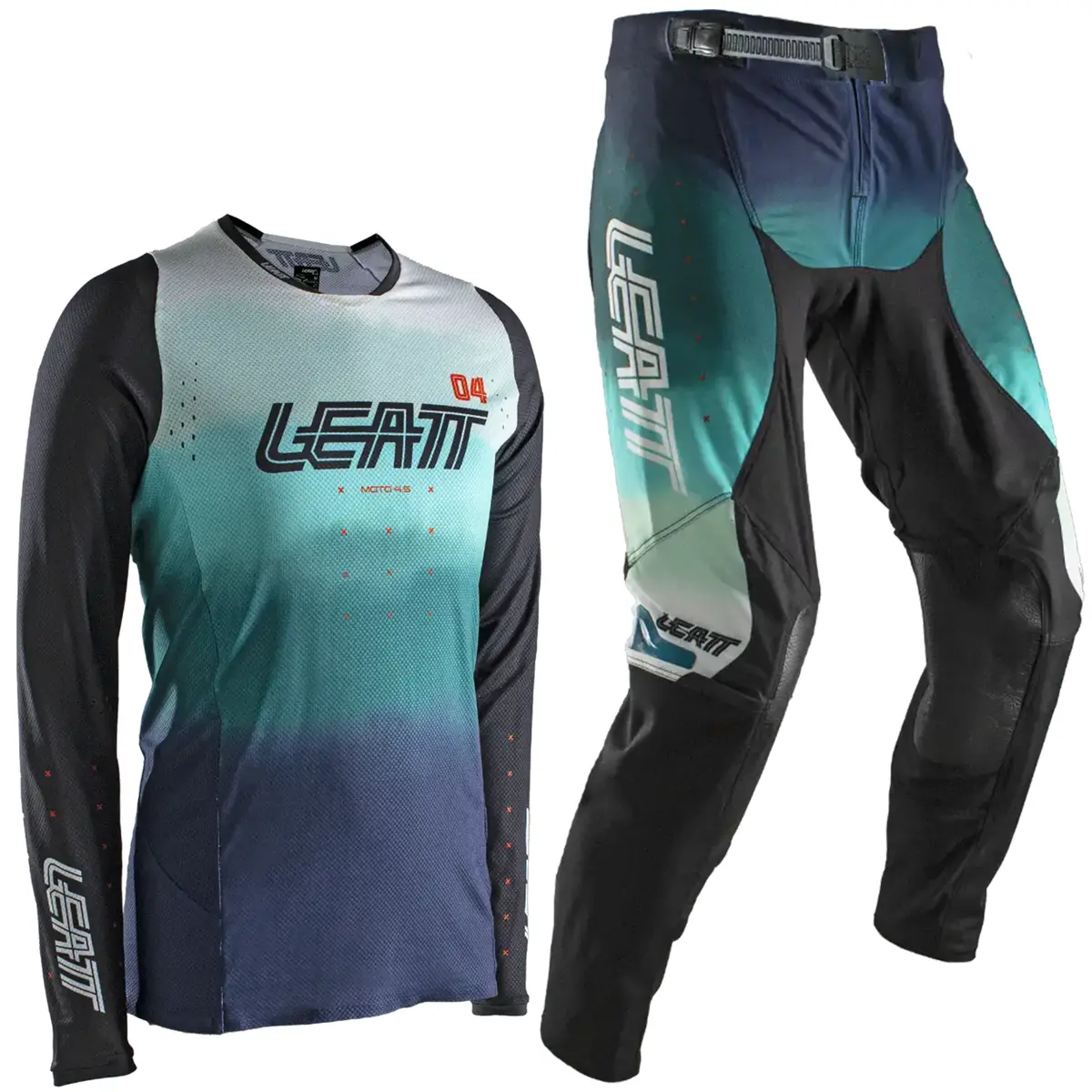 Leatt Women's Moto 4.5 Combo (Marine) 1