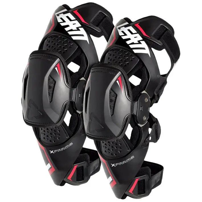 Leatt X-Frame Knee Braces - Pair (Black) 1