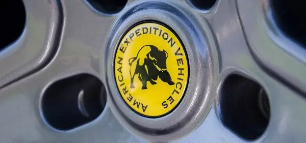 Aev Conversions | Yellow Logo Wheel Center Cap 1