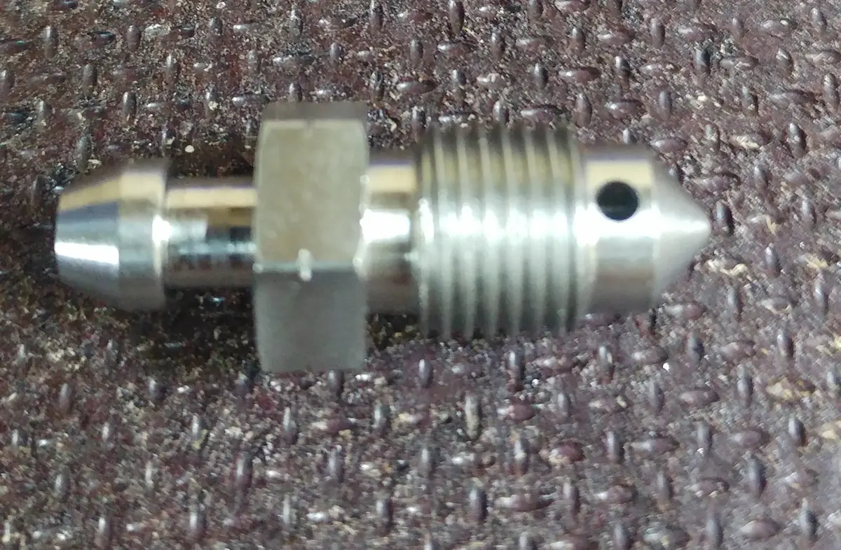 M10x1 Stainless Steel Brake Bleed Nipple 1