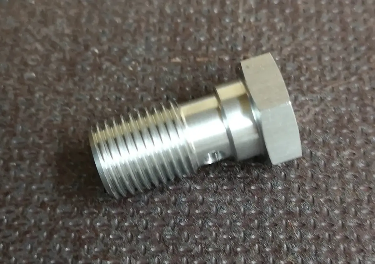 M12 X 1.25 Restricted Turbo Banjo Bolt 1