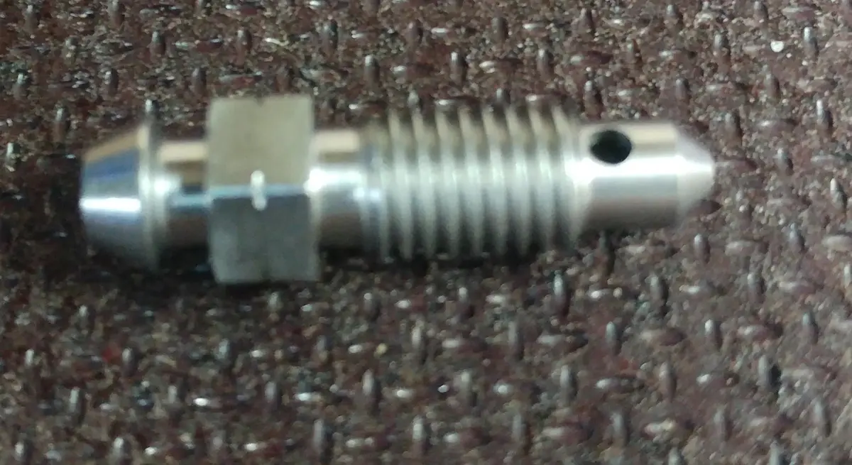 M7x1 Stainless Steel Brake Bleed Nipple 1