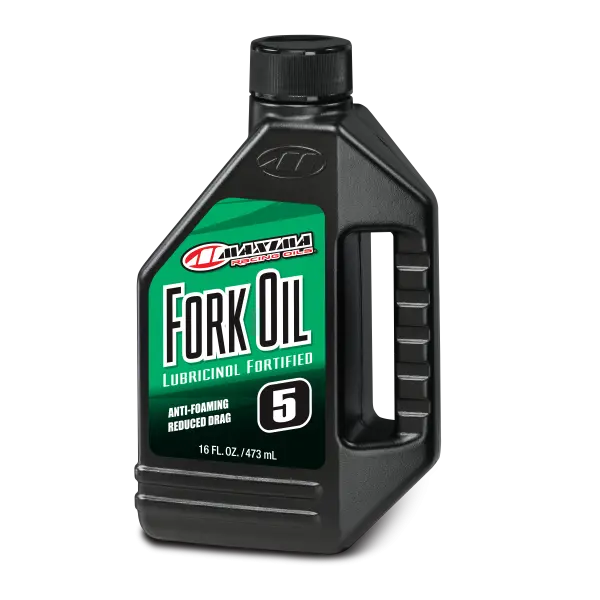 Maxima Mineral Motorcycle Fork Oil 16 Oz Choose Weight 1