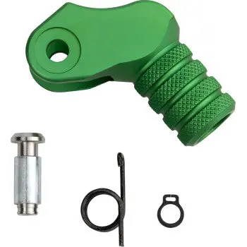 Moose Offroad 1602‑1645 Knurled Shifter Tip – 20 Mm Green – Fits Moose By Hammerhead & Hammerhead Cnc Levers 1
