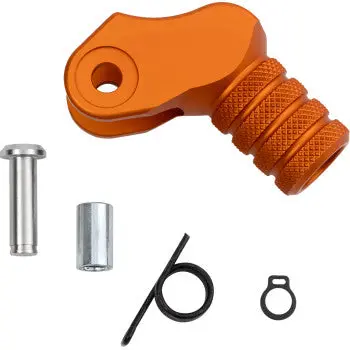Moose Offroad 1602‑1646 Knurled Shifter Tip – 20 Mm Orange – Fits Moose By Hammerhead & Hammerhead Cnc Levers 1