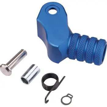 Moose Offroad Knurled Shifter Tip – 20 Mm Blue – Fits Moose By Hammerhead & Hammerhead Cnc Levers 1