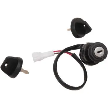 Yamaha Ignition Switch – Moose Utility Division – Fits 2001–2014 Grizzly 350, Raptor 125/250/350/660/700, Bruin 250/350, Wolverine 350, Warrior 350, Big Bear 250 & Breeze 125 1