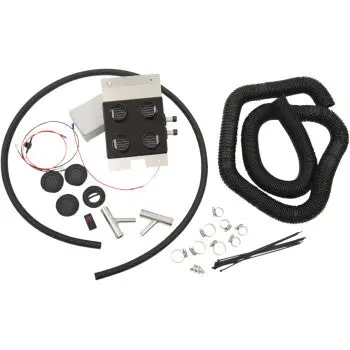 Moose Offroad Utv Cab Heater Kit – Polaris Rzr 1000 (2014‑2020) – 12V Water‑Operated Under‑Dash Heater With Defrost 1