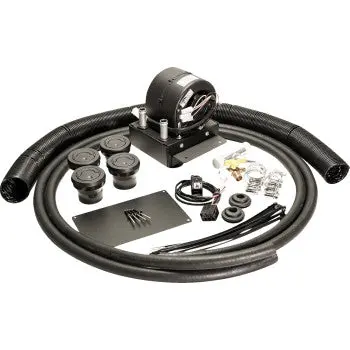 Moose Offroad Utv Cab Heater Kit – Polaris Rzr Trail 900 & Rzr S 1000 (2021) – 12V Water‑Operated Heater For Models With Glovebox Subwoofer 1