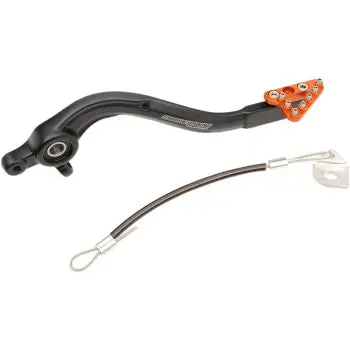 Moose Racing By Hammerhead Brake Pedal – Ktm Sx/Xc/Factory Edition 2016  Ktm Orange, Forged 6061 Aluminum, Adjustable Cnc Tip 1