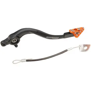 Moose Racing By Hammerhead Brake Pedal – Ktm Sx/Xc/Exc‑F 2017‑2023  Ktm Orange, Forged 6061 Aluminum, Adjustable Cnc Tip 1