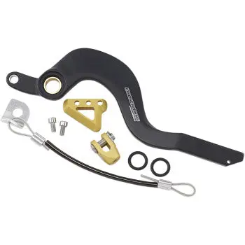 Moose Racing By Hammerhead Brake Pedal – Suzuki Rm‑Z250 / Rm‑Z450 / Rmx450z 2008‑2025  Gold, Forged 6061 Aluminum, Adjustable Cnc Tip 1
