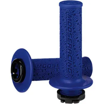 Moose Racing Lock‑On Textured Mx Grips | Clamp‑On With Cams | 2‑ & 4‑Stroke | Twist Throttle | Made In Usa 4